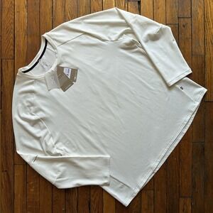 NWT On Running‎ Focus Long-T Performance Running Shirt Men Size 2XL White Gorp
